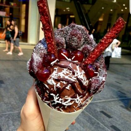 Cherry Ripe Doughcone