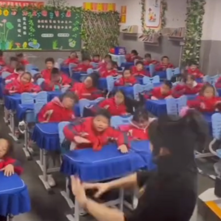 Chinese Classroom Daily Dancing Is Wild
