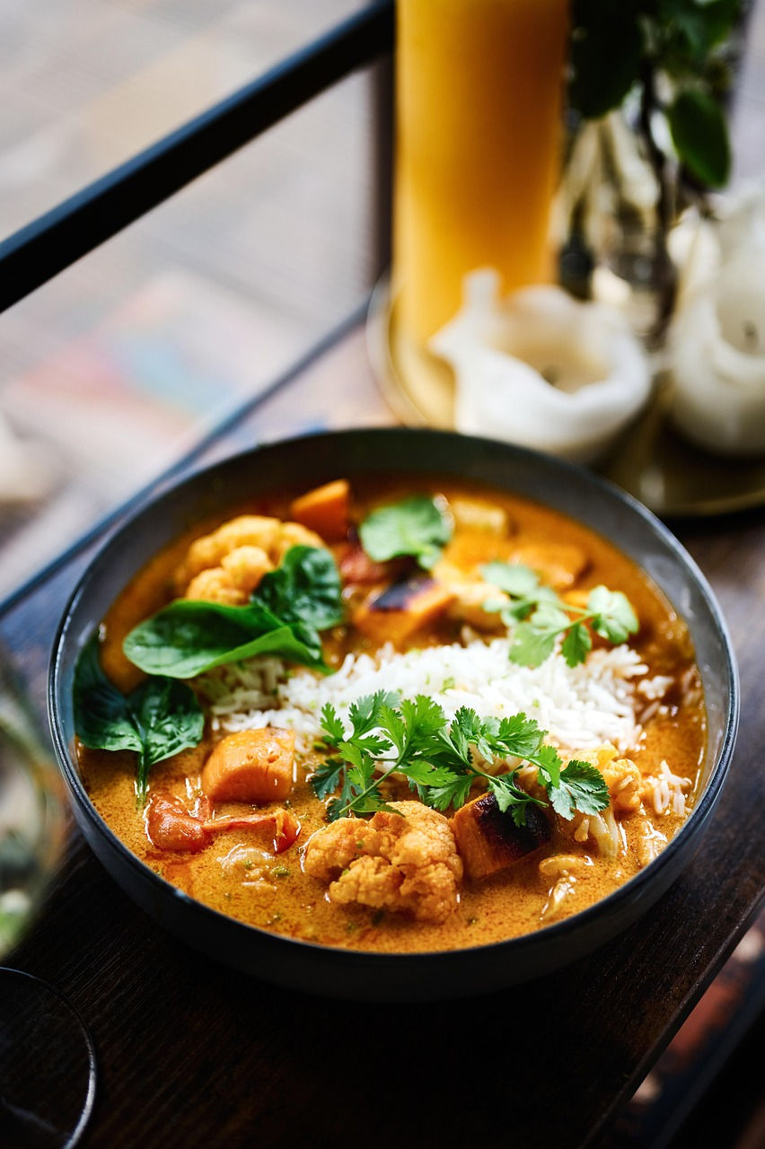 zöldséges kapha curry