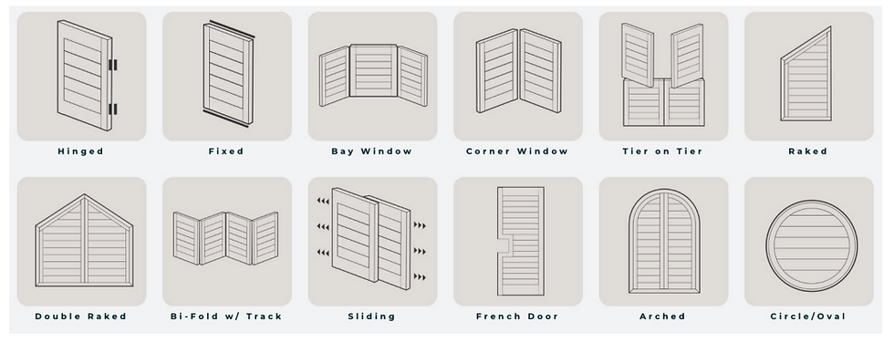 Shaped Shutter