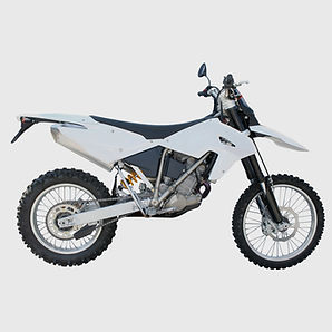 White Motorcycle