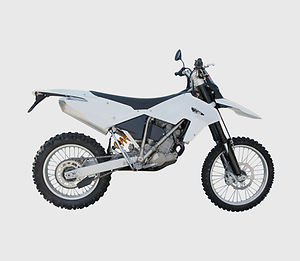 White Motorcycle