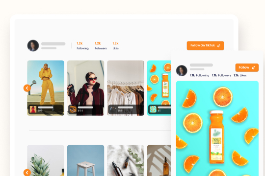 Kudobuzz Shoppable UGC banner