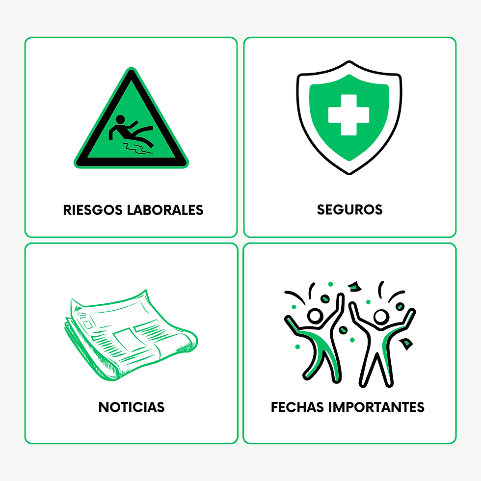 La prevención comienza con conocimiento. Mantente actualizado sobre seguros, gestión del riesgo y cambios normativos en SST.