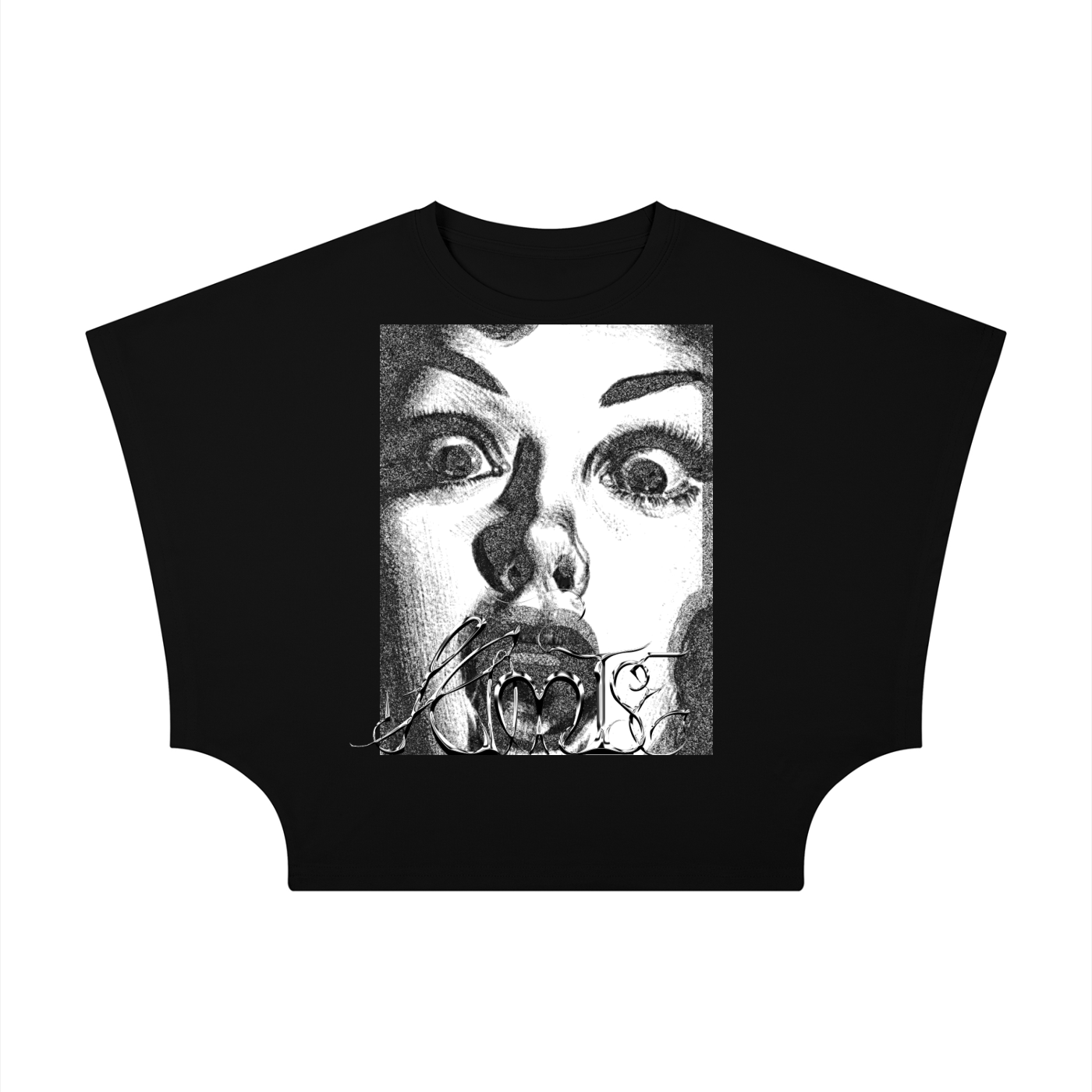 Women's Cropped Dolman T-Shirt