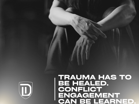 Trauma has to be healed. Conflict engagement can be learned.