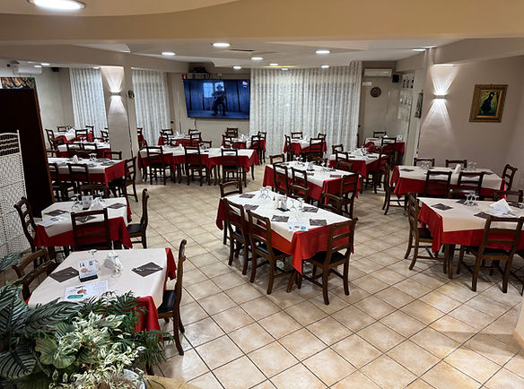 Sala Principale Ristorante di Pesce a Sciacca - Lo Scoglio di Santa Lucia