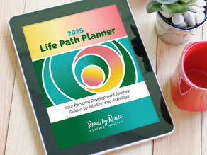 Read by Renee's 2025 Life Path Planner product launch. This digital planner includes psychic messages, astrology, goal-setting, journaling prompts and more to guide you on your self-discovery journey!