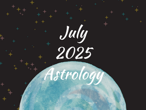 July 2025 Astrology report from Read by Renee covering Venus in Gemini, Neptune Retrograde, Uranus in Gemini, Full Moon in Capricorn, Saturn Retrograde