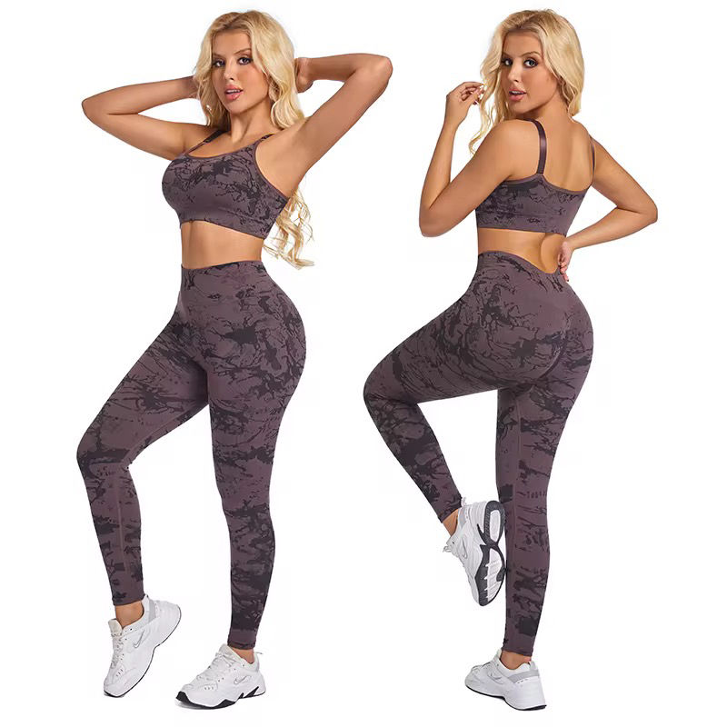Breathable Yoga Sports Bra & Leggings