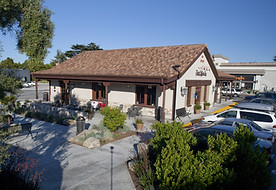 Uptown Monterey Peet's Coffee and patio
