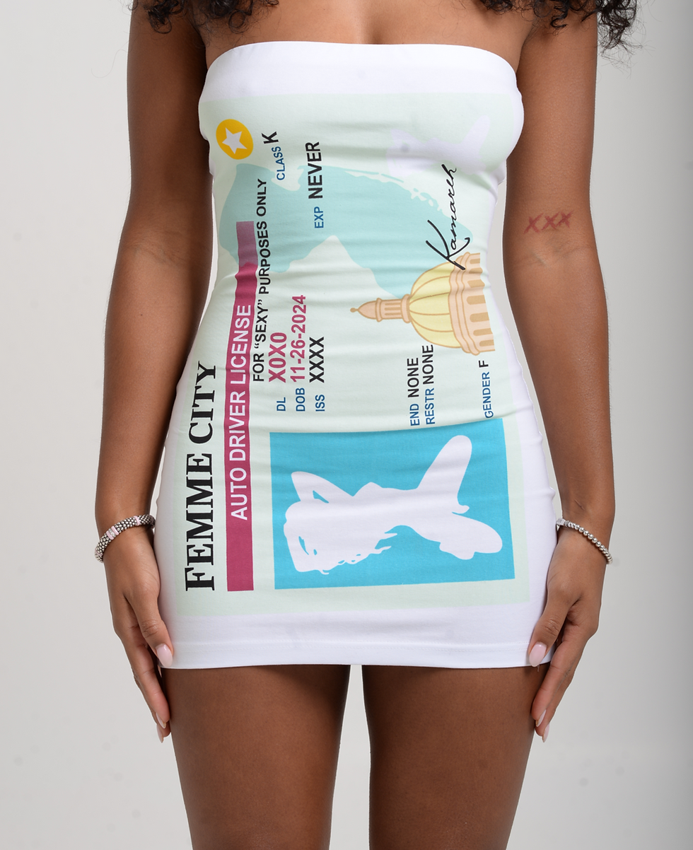 Thumbnail: LICENSE TUBE DRESS