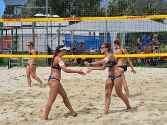 OÖ-Landesmeistertitel für Beachteam Freiberger/Fink