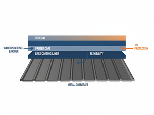 Metal Roof Coatings to Stop Leaks: Commercial Solutions for Indiana Properties