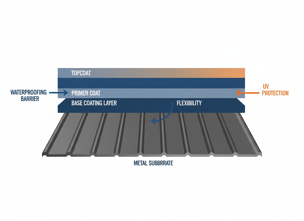 Metal Roof Coatings to Stop Leaks: Commercial Solutions for Indiana Properties