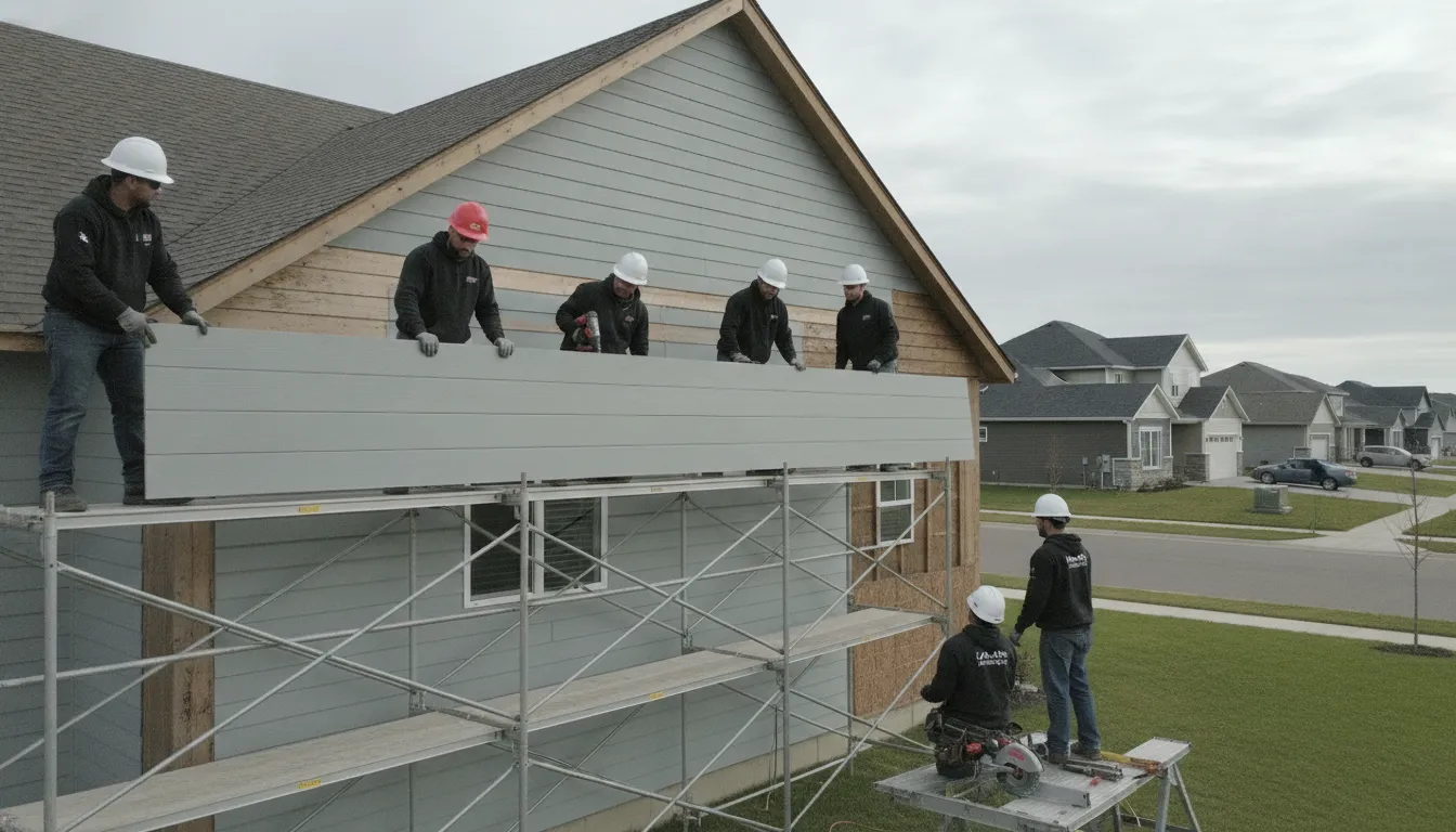 James Hardie Board Siding Installation Minnesota Guide