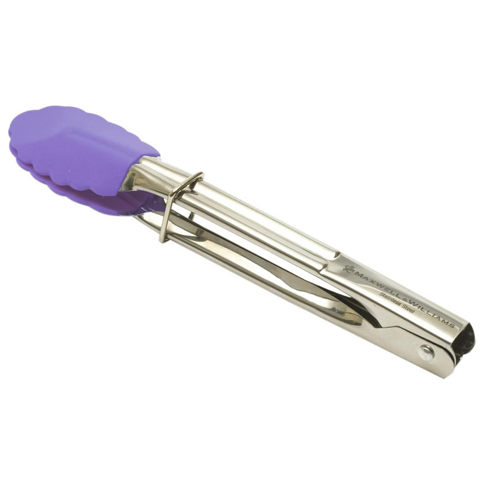 Maxwell & Williams Silicone Grabbers Mini Tongs - Purple