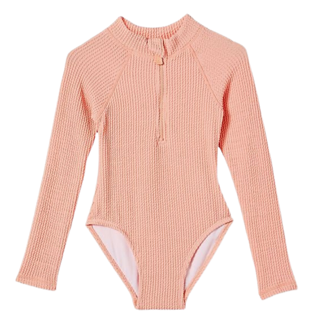 CottonOn Lydia Rib One Piece -Musk Melon