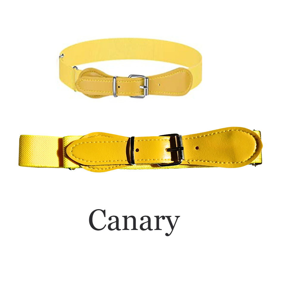 Thumbnail: Stretchy & adjustable kids belt with pin buckle in assorted colours