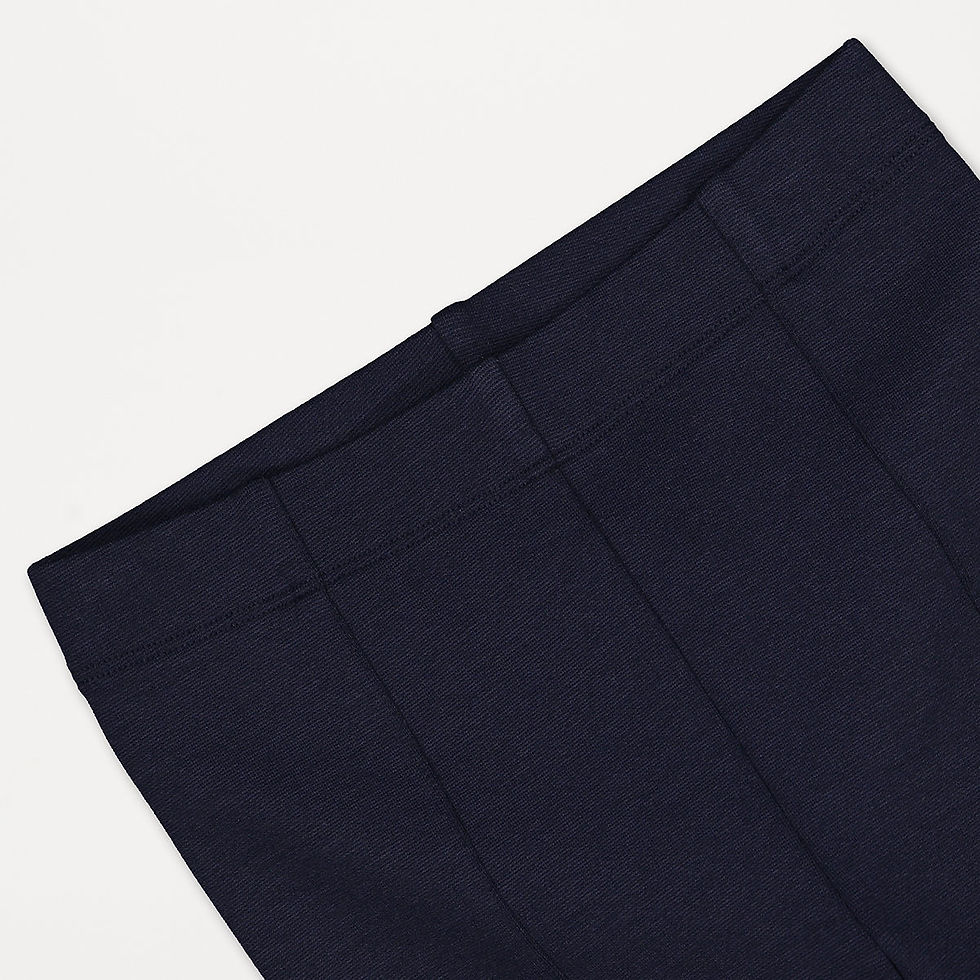 Thumbnail: Girls leggings - Indigo Navy