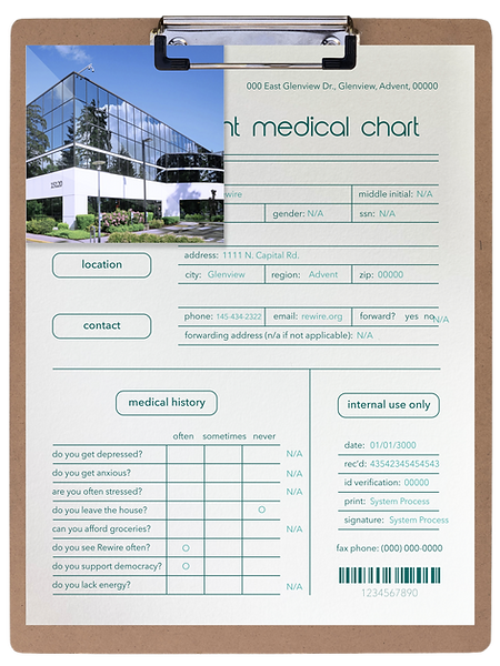 Down to the Wire Patient Chart: Rewire Facility