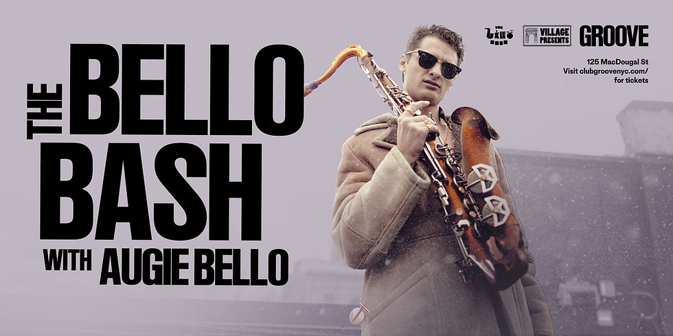 The Bello Bash w/ Augie Bello