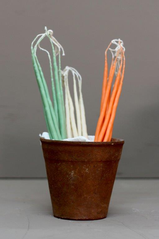 Hand-Dipped Dinner Candles (Set of 6)