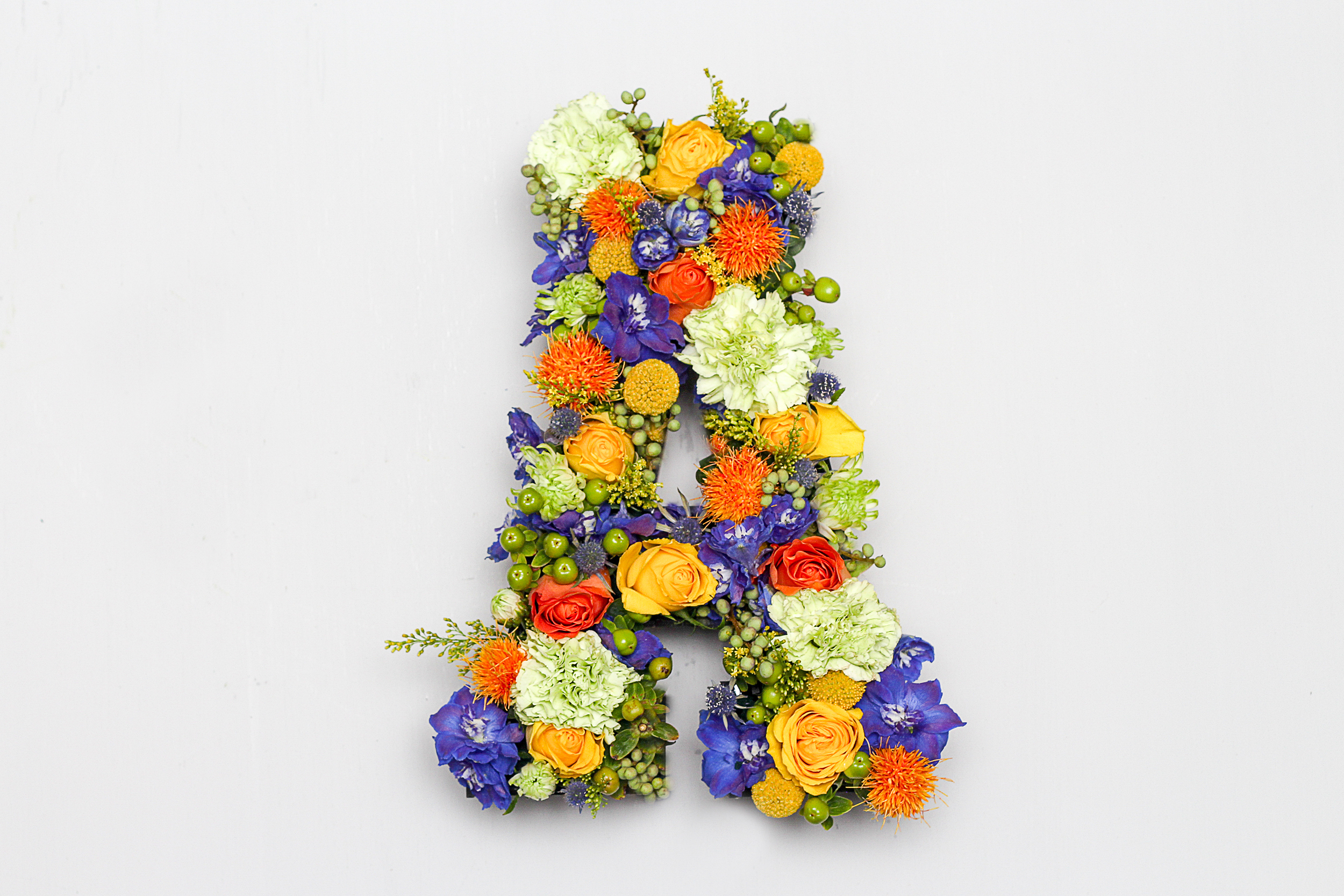Fresh Flower Letters