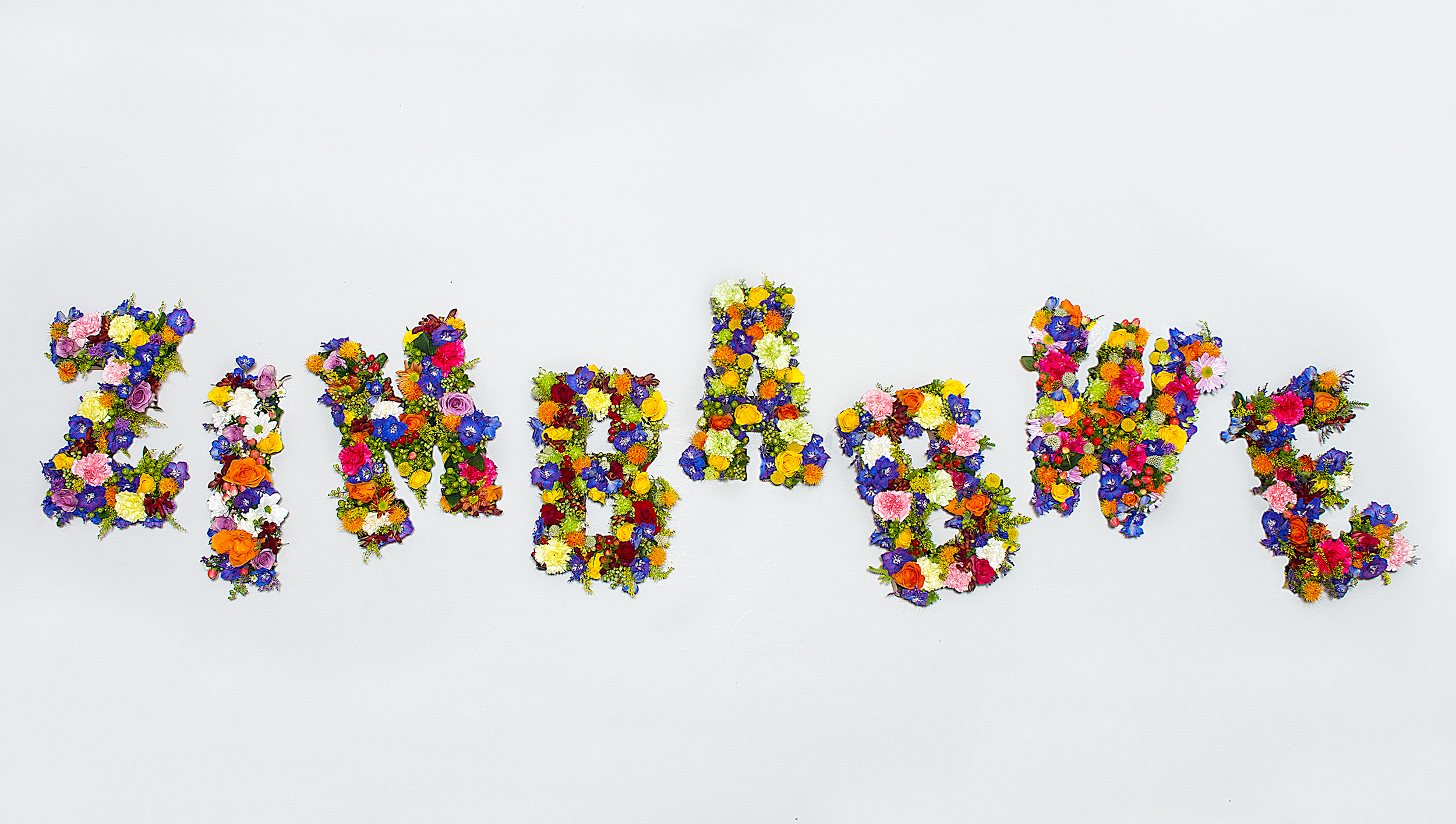 Fresh Flower Letters 4