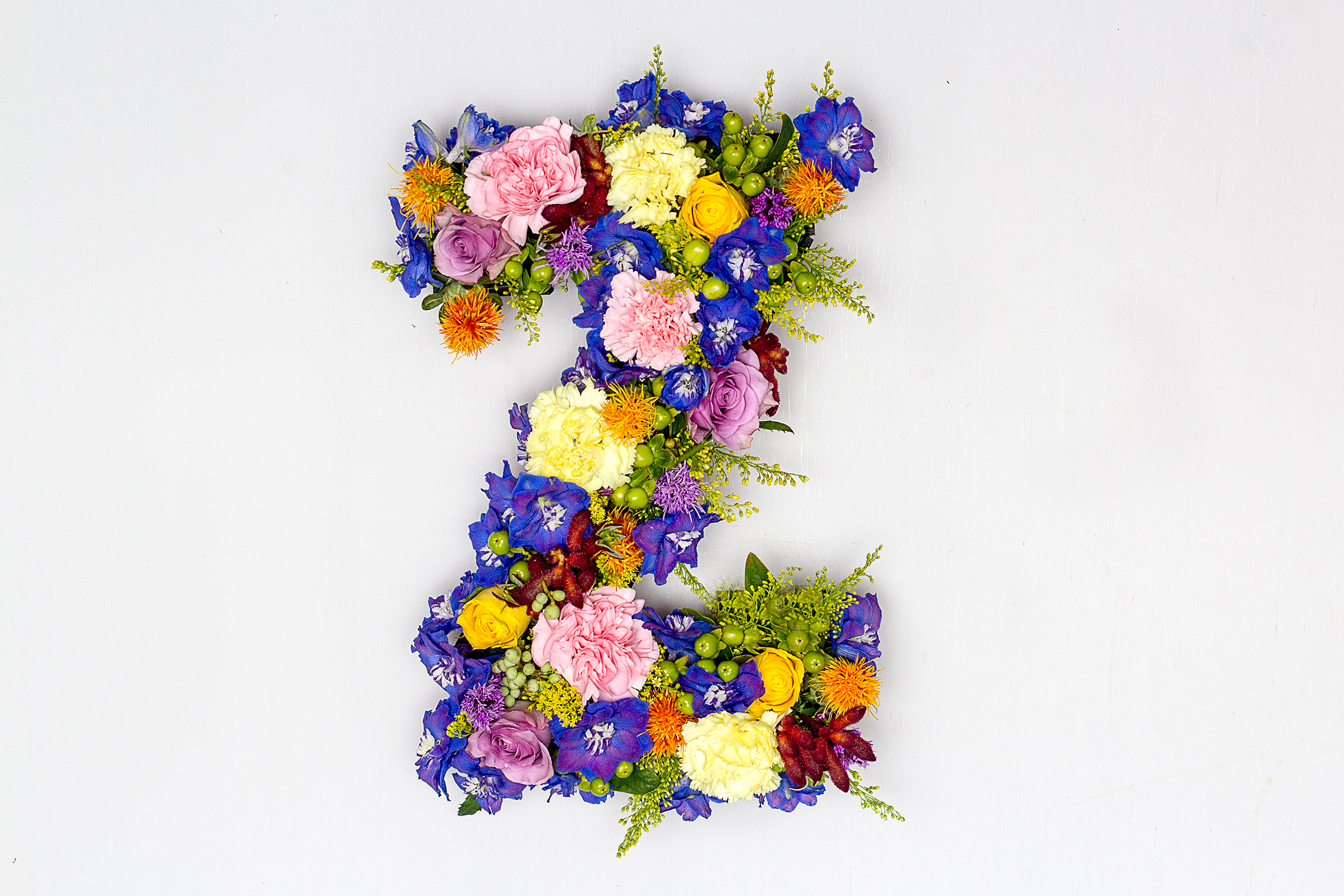 Fresh Flower Letters 2