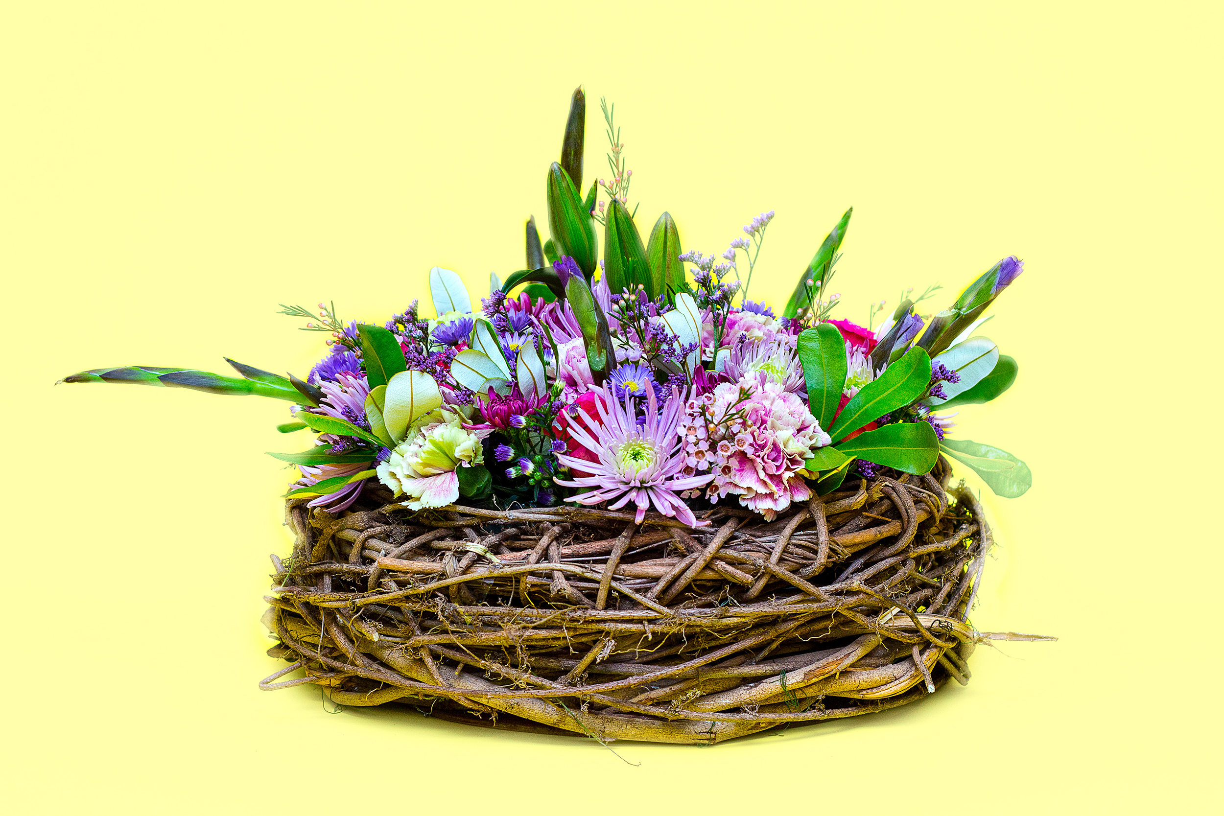 Sympathy Floral Nest