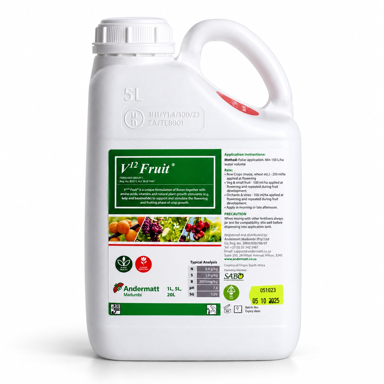 V12 Fruit studio product photograph