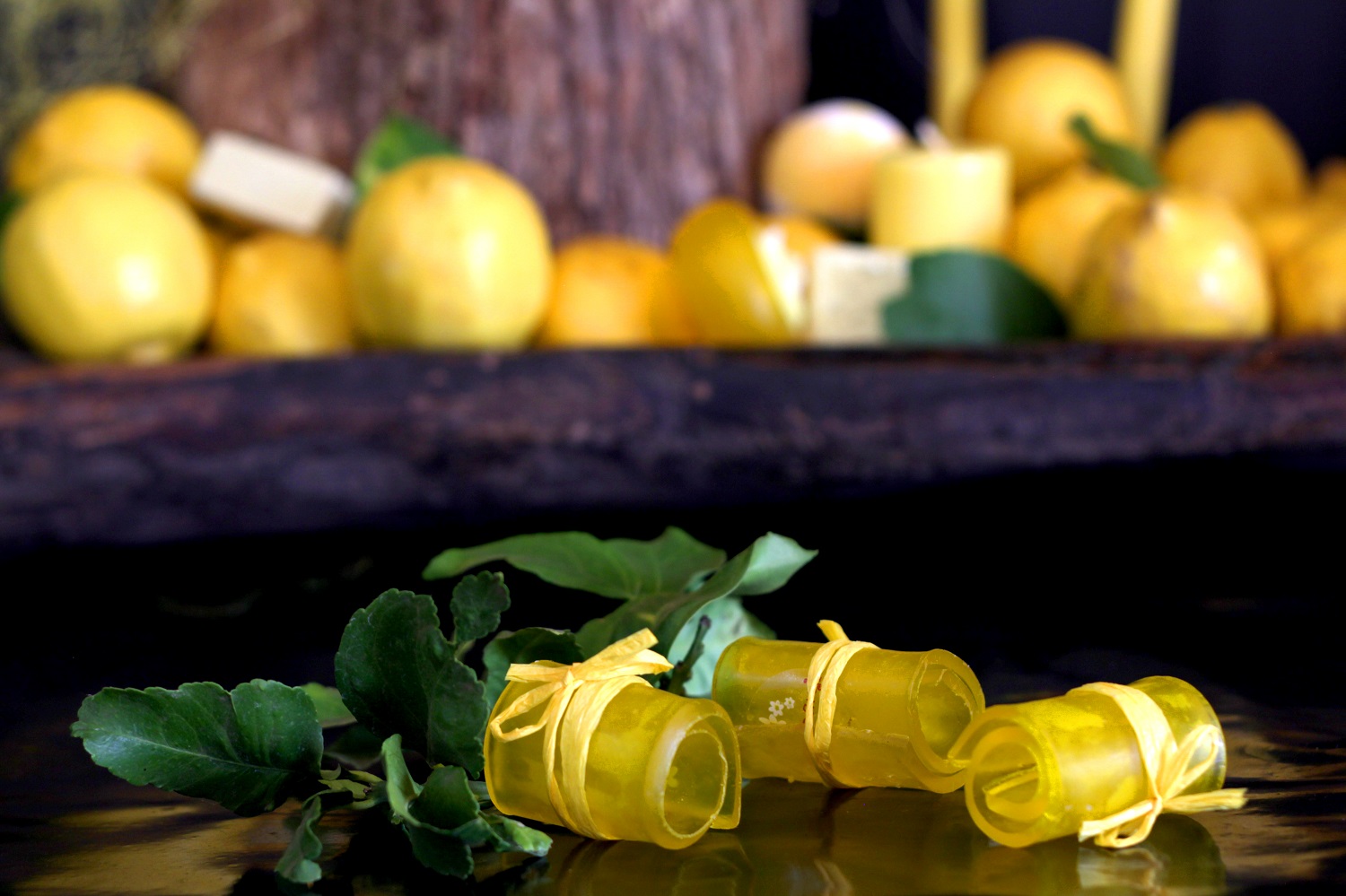 Lemon Scroll Soap 2