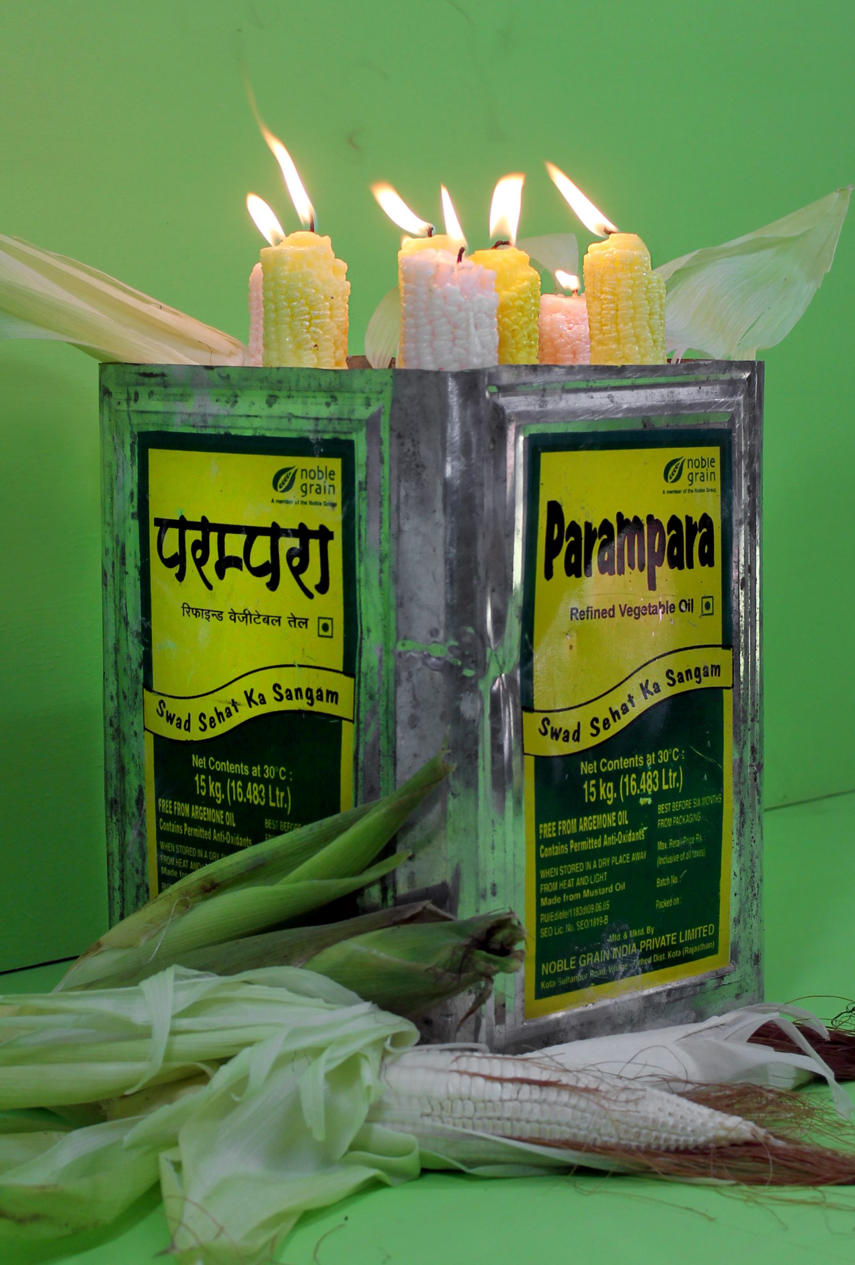 Mealie Cob Novelty Candle 2