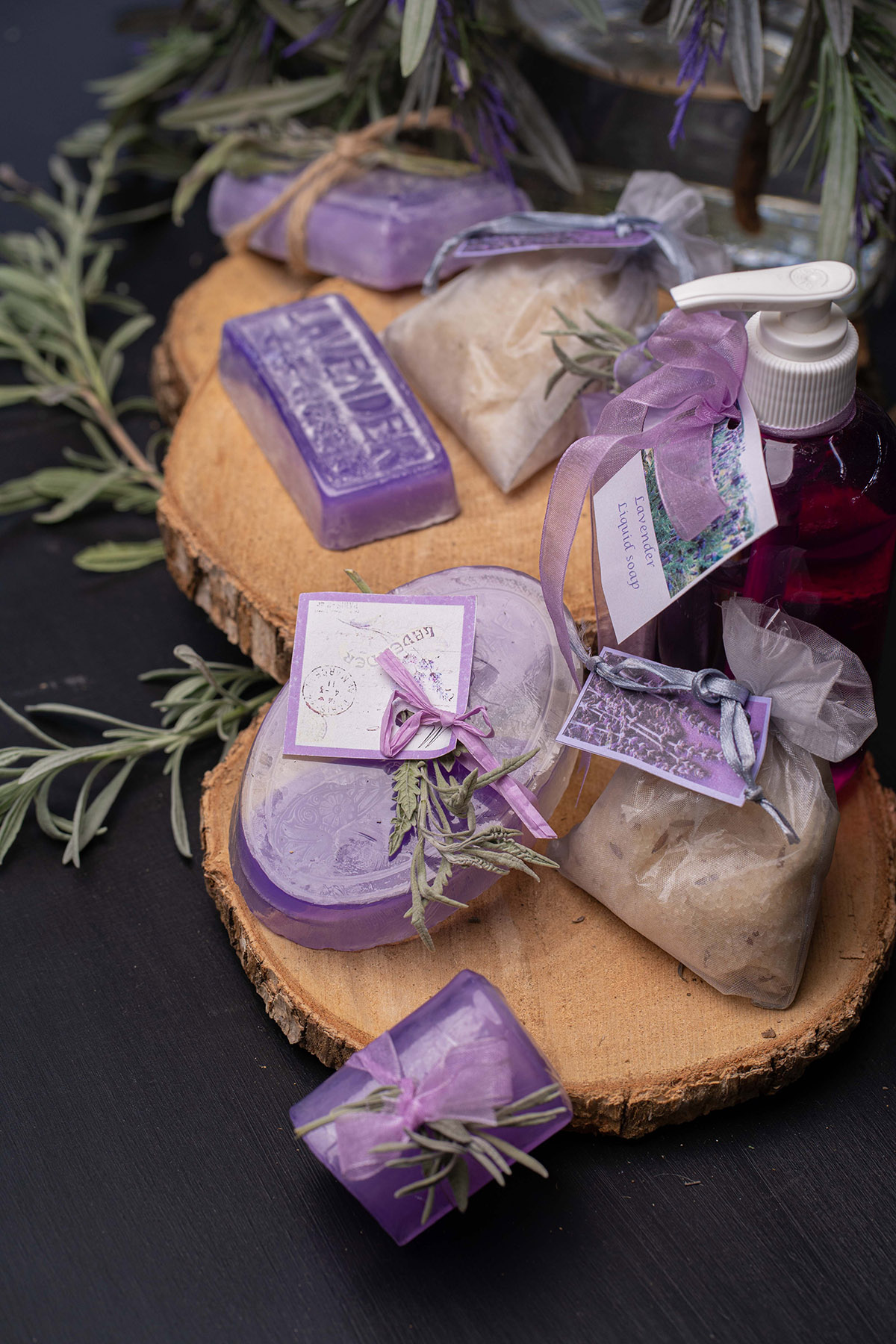 Lavender Scroll Soap 4