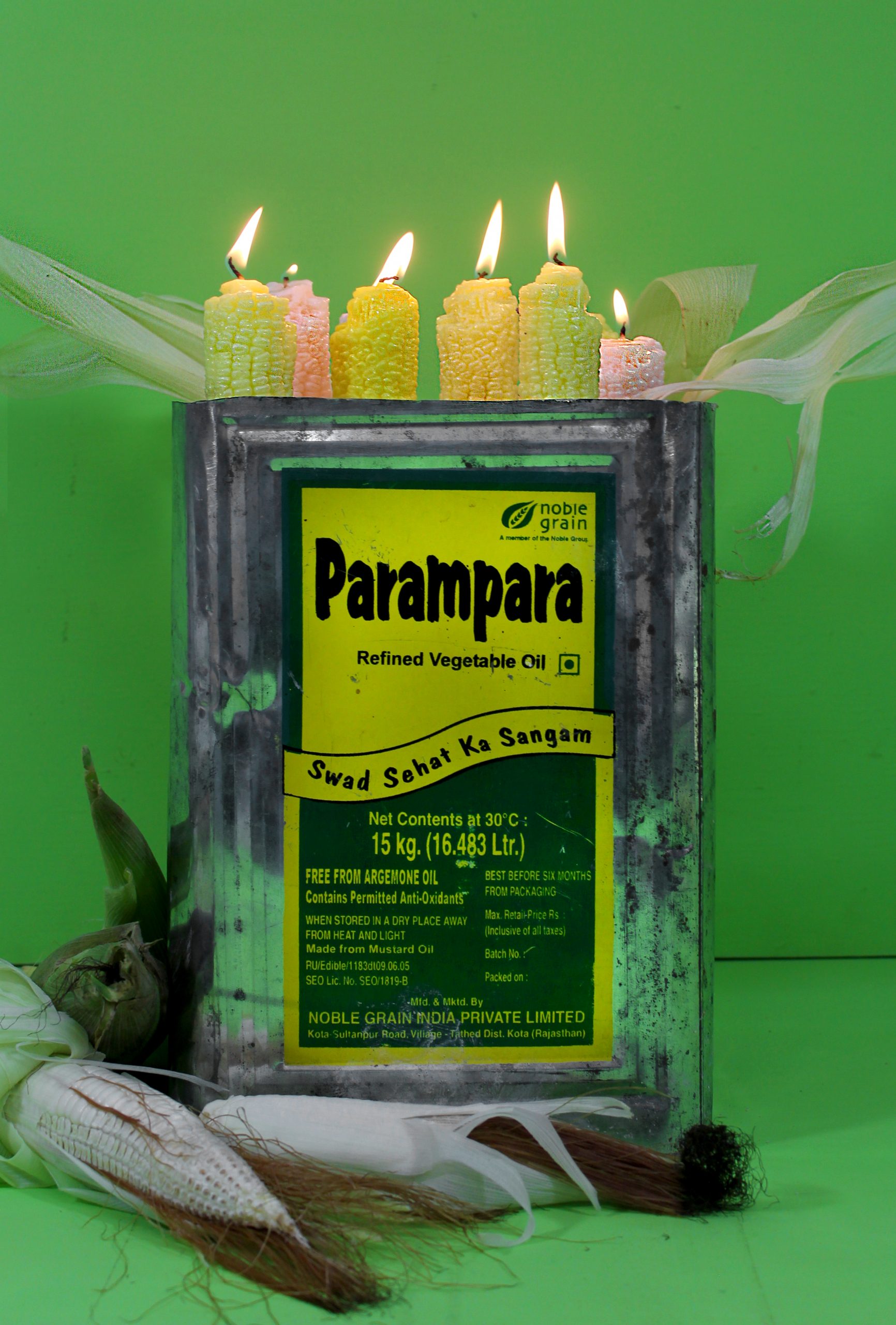Mealie Cob Novelty Candle