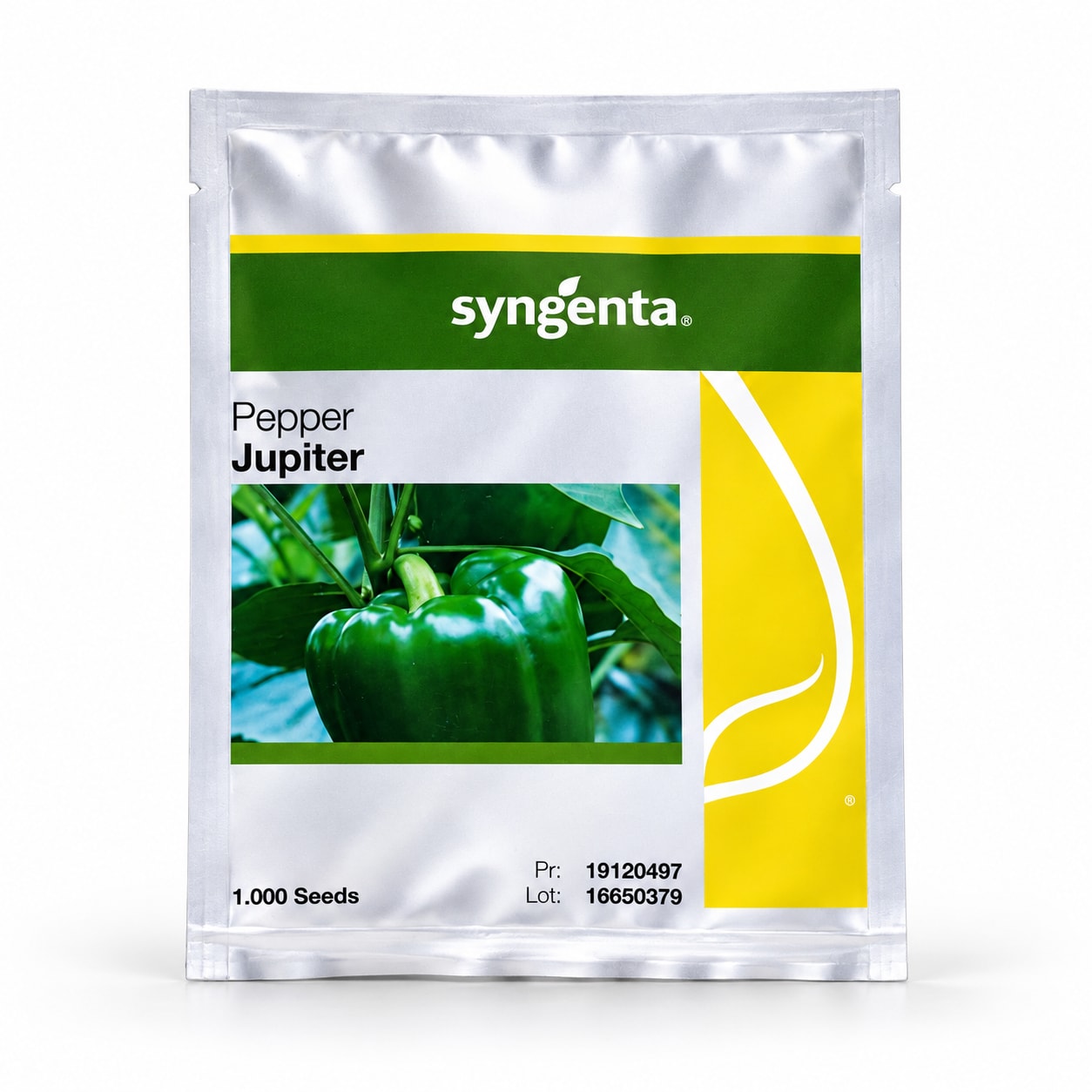 Jupiter Sweet Pepper pack on a clean white studio background