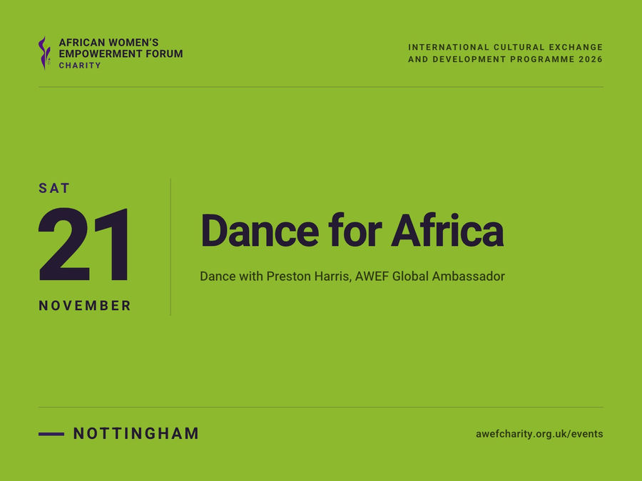 Dance for Africa – Dance with Preston Harris artwork.