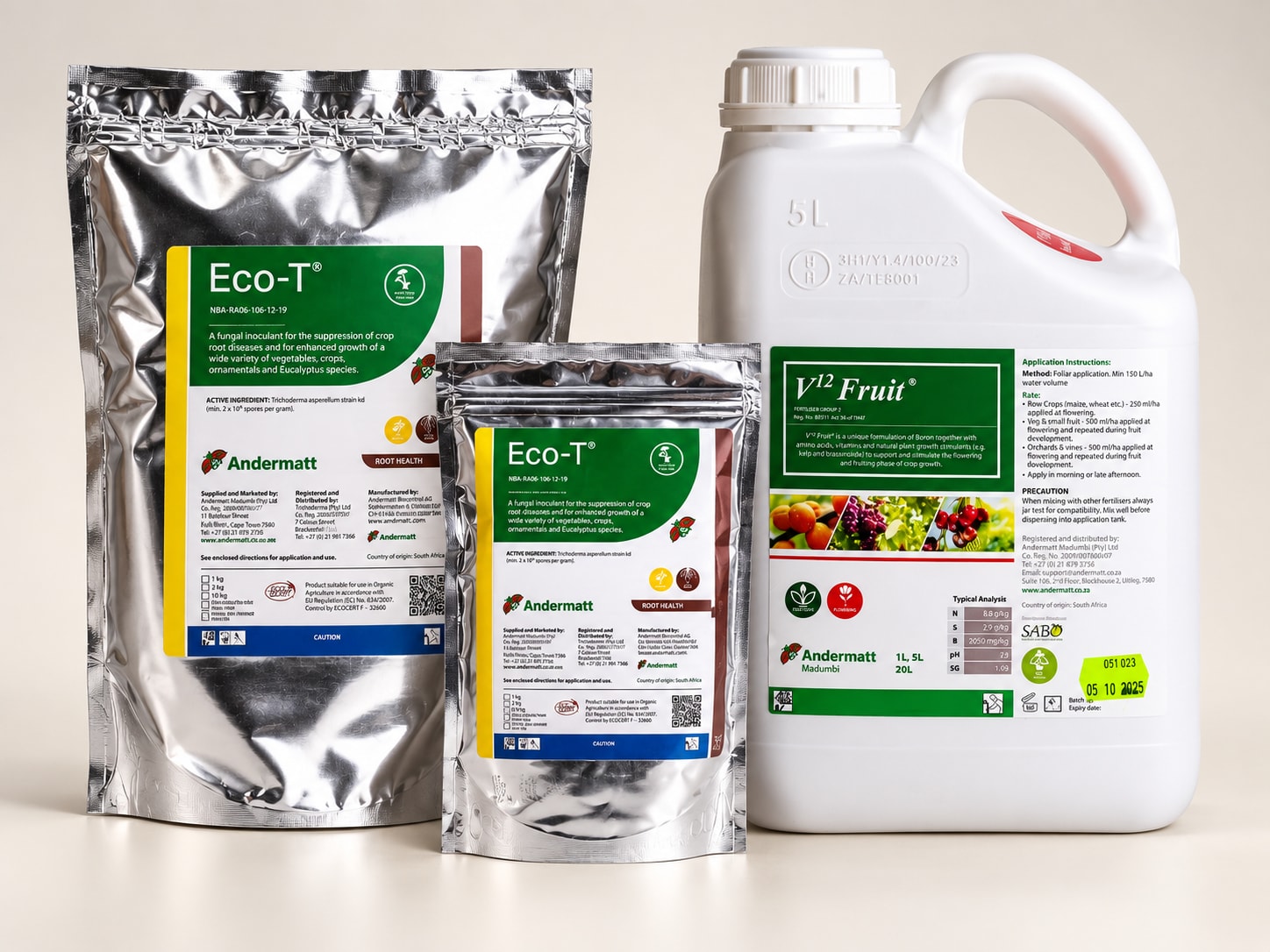 Andermatt Eco-T and V12 Fruit crop support