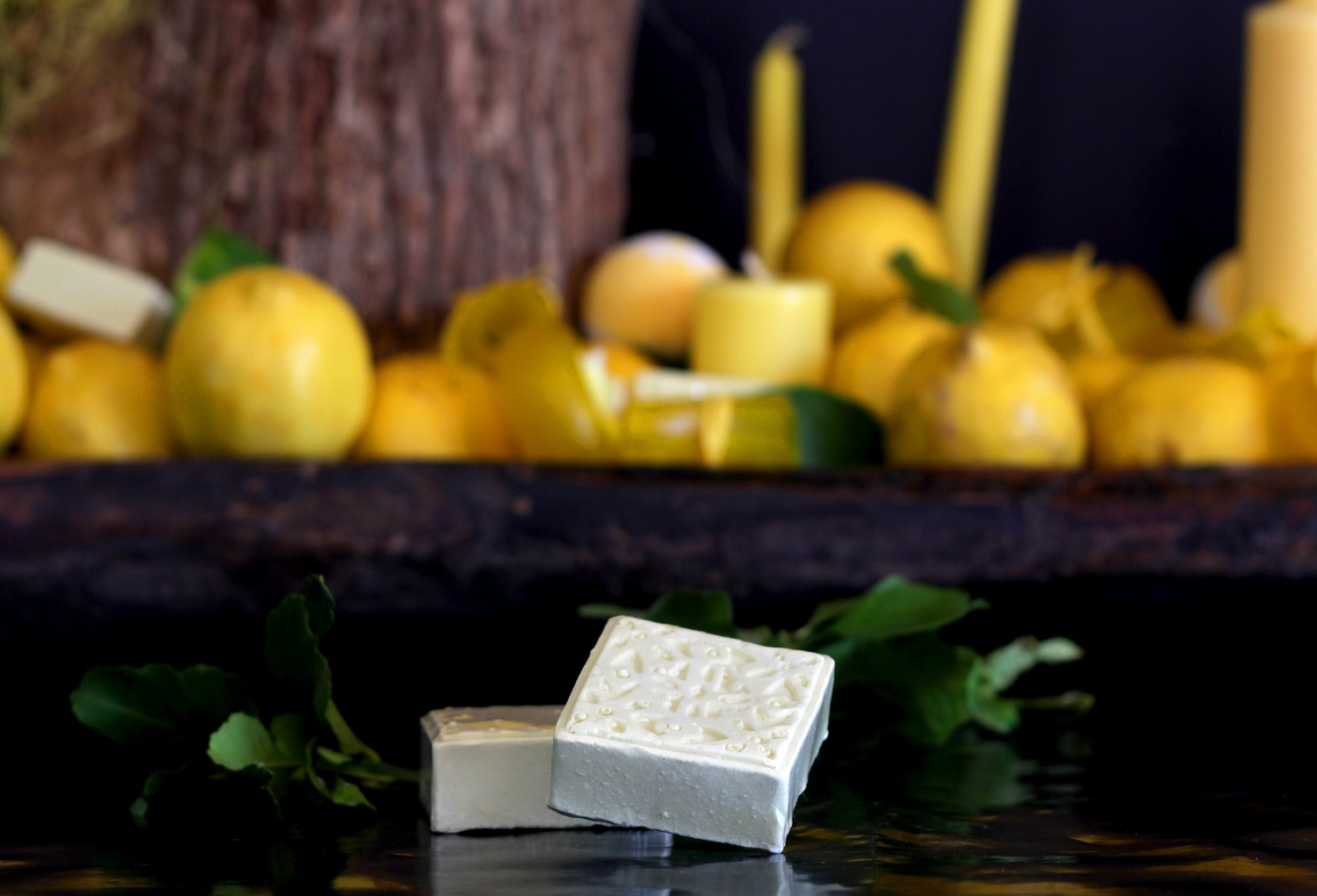 Lemon Square Farmhouse Soap 2