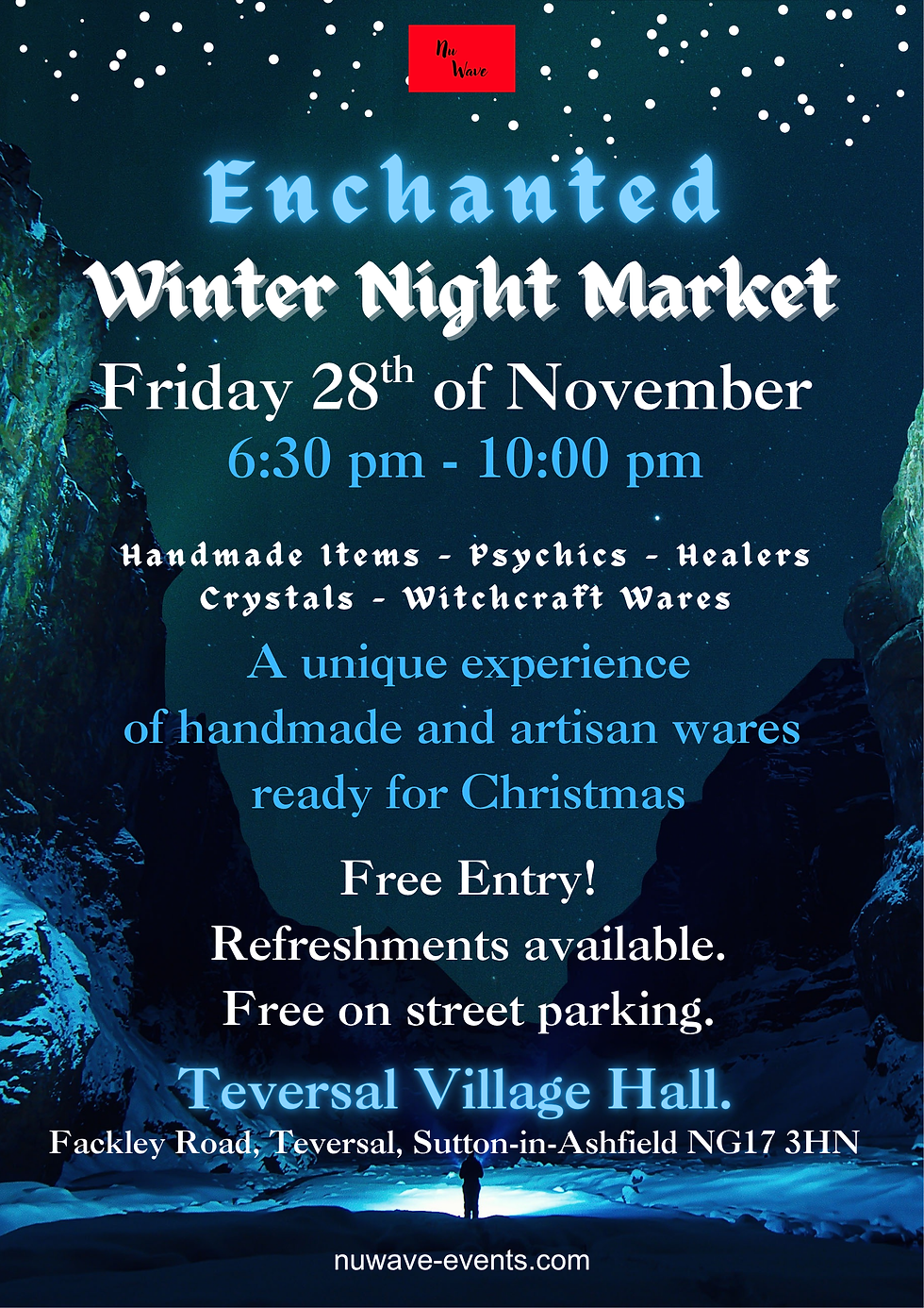 Enchanted Winter Night Market @ Teversal Village Hall