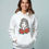 Thumbnail: Vintage Lady & Roses Unisex Graphic Printed Hoodies for mens & womens