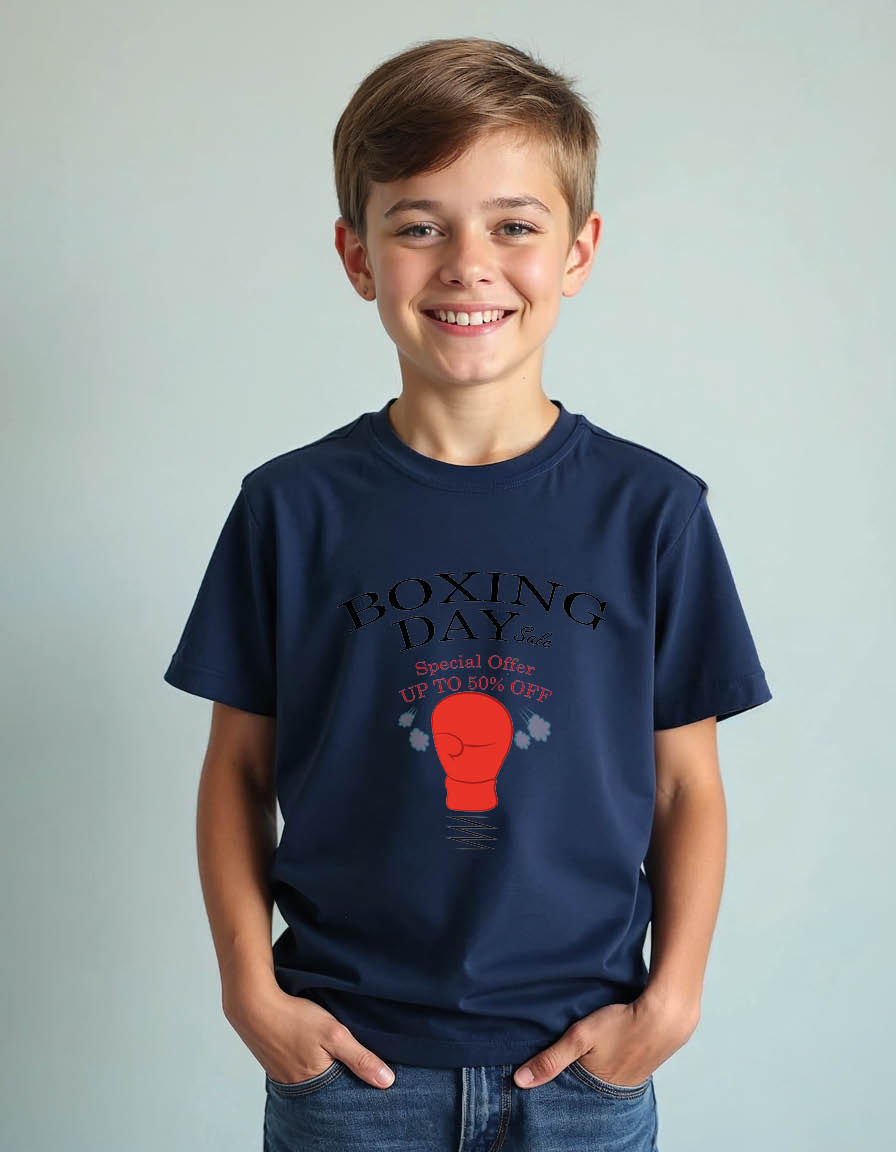 Thumbnail: Boxing day Unisex printed graphic t shirt