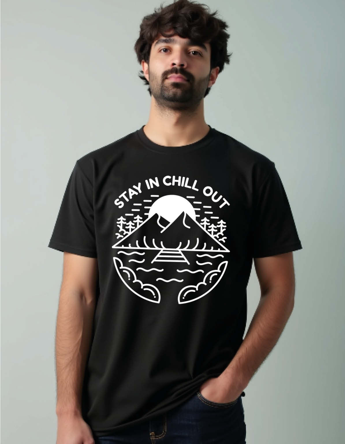 Stay in chill out Unisex Printed T-Shirt for All