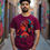 Thumbnail: dancer mens printed graphic t shirt