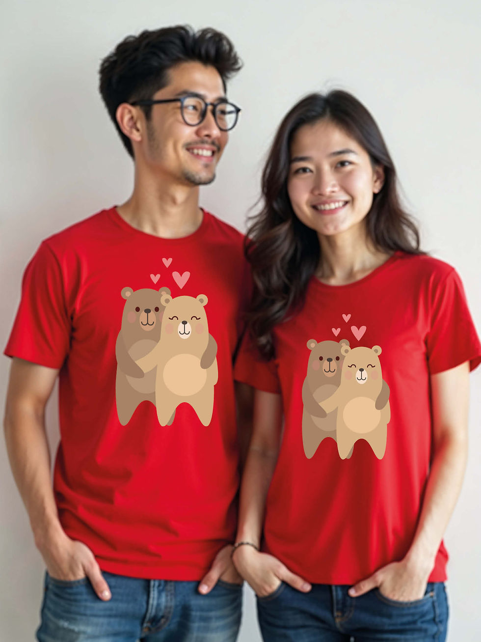 Thumbnail: Eternal Love Cartoon Couple T-Shirt Lovers Edition – Buy Now