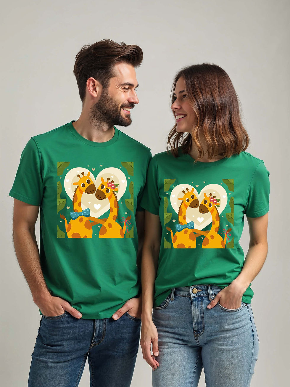 Thumbnail: Anniversary Cartoon Couple T-Shirt Lovers Edition – Low Price Offer