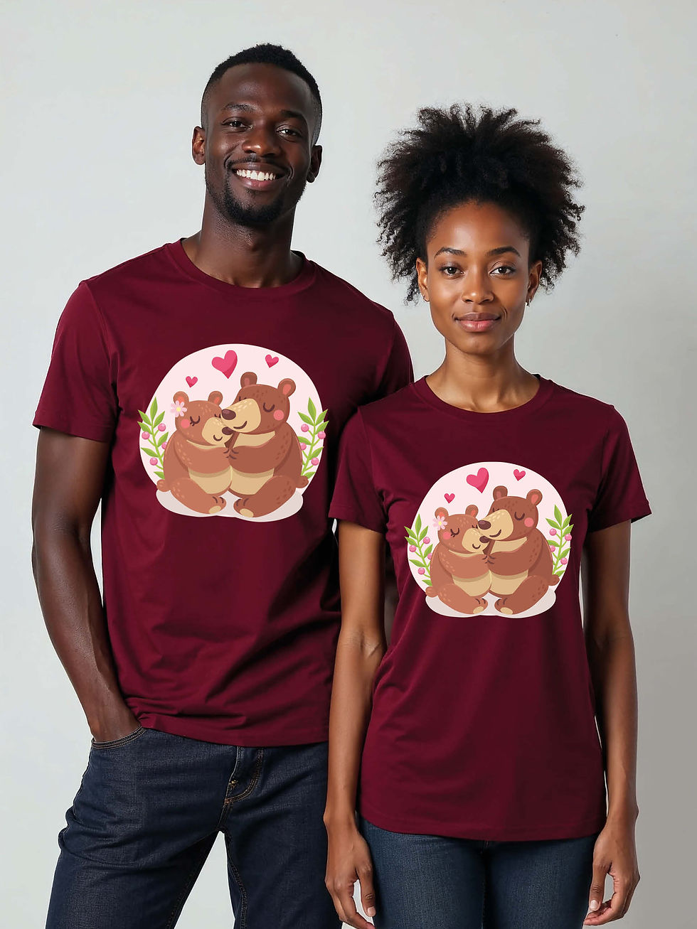 Thumbnail: Couple Goals Cartoon Couple Matching Tee Lovers Edition – Limited Stock
