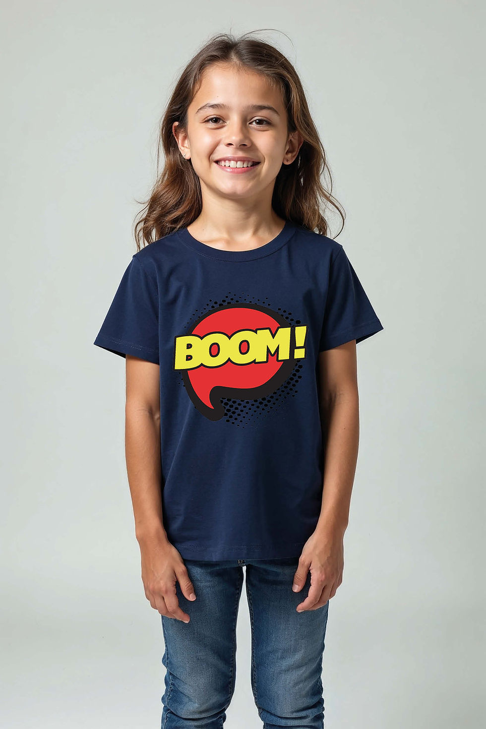 boom! Cool Printed T-Shirt for Boys & Girls – Design Print tees