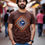 Thumbnail: authentic division worldwide simple vintage mens printed graphic t shirt